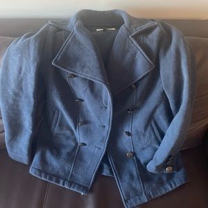 Billabong navy nautical coat
